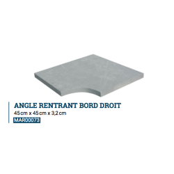 ROYAL GREY angle rentrant...