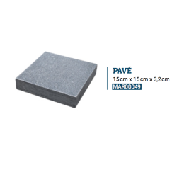ROYAL BLACK  Pavés 15 x 15...