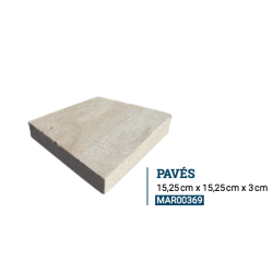 ROYAL BEIGE Pavés  15,25 x...