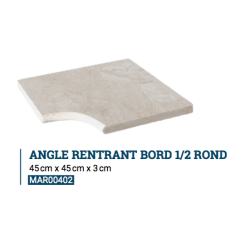 ROYAL BEIGE Angle rentrant...