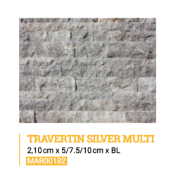 SPLIT FACE Silver 2,10 x...