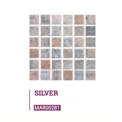 MOSAIQUES  Travertin Silver...