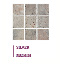 MOSAIQUES  Travertin Silver...