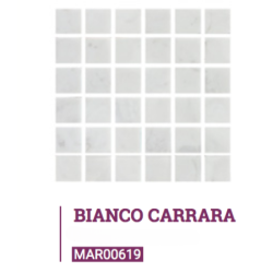 MOSAIQUES  Bianco carrara...