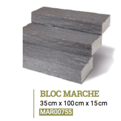 SCHISTE BLOC MARCHE  35 x...