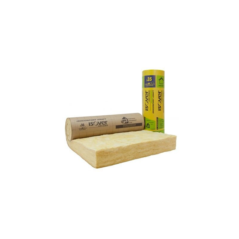 Isoconfort 35 240 mm revetu kraft 3.12 m2