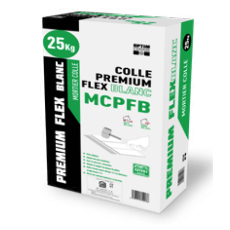 Mortier colle flex Blanc(INT/EXT)