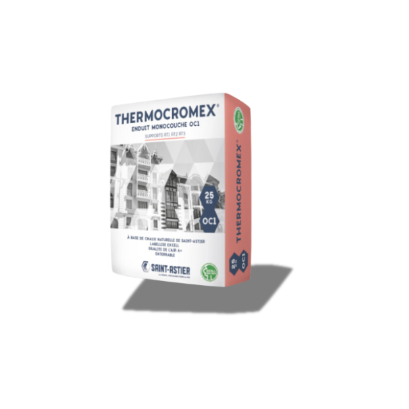 Enduit thermocromex - 25 Kg - 14 teintes standard