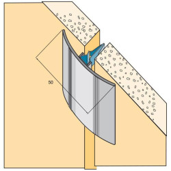 Couvre joint plat PVC a...