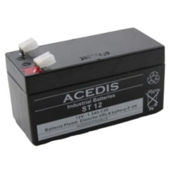 Batterie industrielle plomb - ACEDIS - 1.3A - Tension : 12 V - 0.57kg