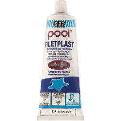 Pate d'etancheite Filetplast - Pour raccords filetes