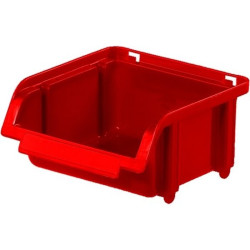 Bac de rangement - TOOD - Rouge - 0.25l - 10cm - 5cm