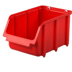 Bac de rangement - TOOD - Rouge - 0.62l - 16.5cm - 10cm - 7.5cm