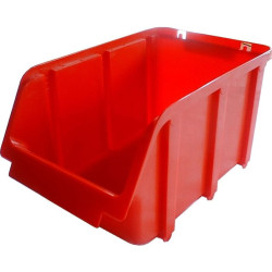 Bac de rangement - TOOD - Rouge - 2.6l - 24.5cm - 14.5cm - 13cm