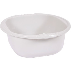 Cuvette ronde - 5.3l - 32cm - 13cm - Couleur : Blanc