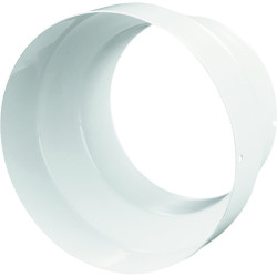 Réduction droite - Diamètre raccordement : 100 - 125 mm - Matière : PVC - 1Pc