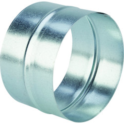 Manchon de raccordement tôle acier Galva - DMO - 125mm