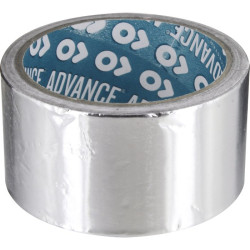 Bande autocollante aluminium 120°C DMO - 50mm - 10m