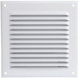 Grille d'aération carrée - Avec moustiquaire - 210mm - 120cm² - 165mm