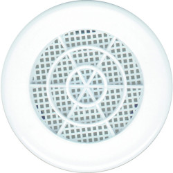 Grilles d'aération fixes rondes - DMO - Ø 80 - 90 mm - 103mm