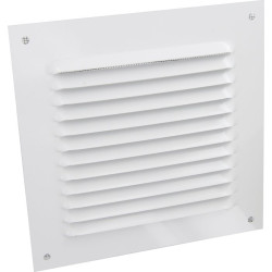 Grille d'aération blanche - DMO - 165 x 165 mm