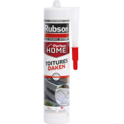 Mastic polymère toits terrasses Rubson - 1Pc - Teinte : Gris - 280ml