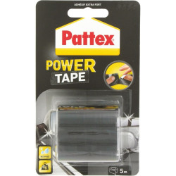 Ruban adhésif - Pattex - Power Tape - Noir - 5m - 50mm
