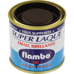 Laque brillante Flambo - Teinte : Marron - 50ml