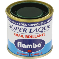 Laque brillante Flambo - Teinte : Vert foncé - 50ml