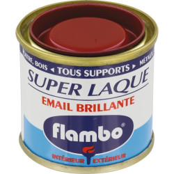 Laque brillante Flambo - Teinte : Rouge vif - 50ml