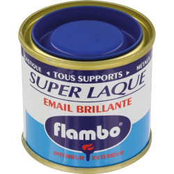 Laque brillante Flambo - Teinte : Bleu moyen - 50ml