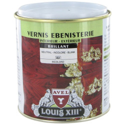 Vernis bois Avel Louis XIII - 500ml - Aspect : Brillant - Teinte : Incolore / Transparent - 6m²