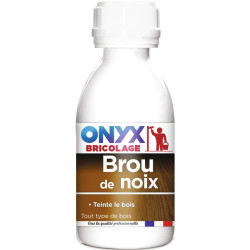 Brou de noix - 190ml - Aspect : Satiné - Teinte : Incolore / Transparent