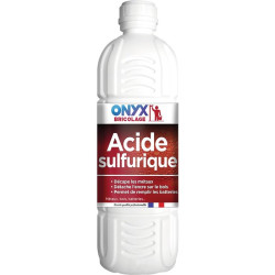 Acide sulfurique 15 % - Onyx - Consistance : Liquide - Conditionnement : Bouteille - Vendus par 12