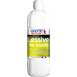 Lessive de soude Onyx - Bouteille 1 l - Vendus par 12