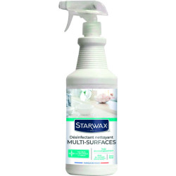 Désinfectant nettoyant multi-surfaces 1 L - Propriétés techniques particulières : Anti-bactérien - 1.106mg