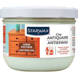Cire antiquaire - Teinte : Chêne foncé - Aspect : Satiné - 375ml