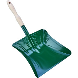 Pelle - métal laque - manche en bois - Brosserie Marchand - 0.35kg - Emmanché : Oui
