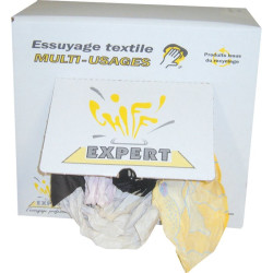 Essuyage textile - Carton de 10 kg