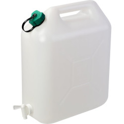 Jerrican alimentaire à robinet extra fort - 20l - 36cm - 15cm - 44cm