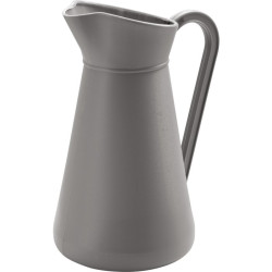 Broc plastique Eda - Gris galet - 24.5cm