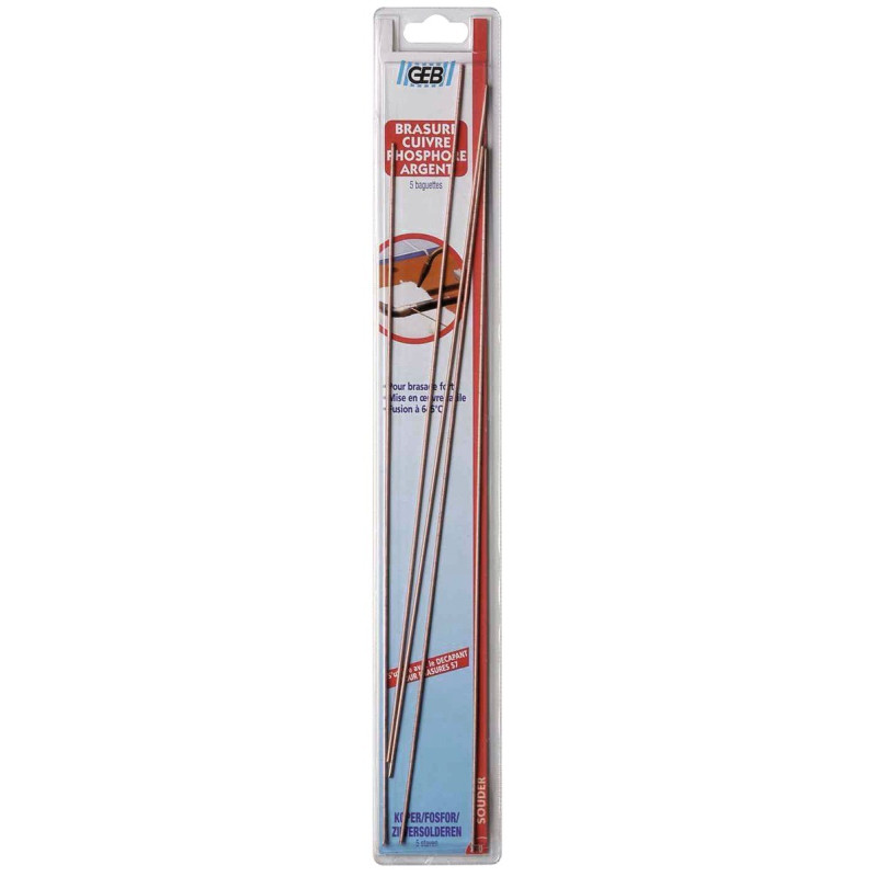 Brasure cuivre, phosphore et argent