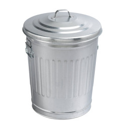 Poubelle Americaine 30 l Guillouard - Diamètre 35 cm - 1Pc