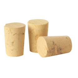 Bouchon liège conique - Diamètre Conique de 23 à 18 mm - Vendu par 100 - 33mm