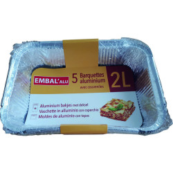 Barquettes - 5Pc - 2l - 56mm - 218mm