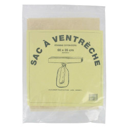 Sac à ventrèche - Ecru - Dimensions intérieure 60 x 35 cm - Vendu par 1