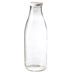 Bouteille fraîcheur 1 L - Le Parfait - Lot de 6 - 26cm - 8.5cm