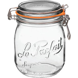 Bocal Super - Le Parfait - Lot de 6 - 0.75l - 85mm