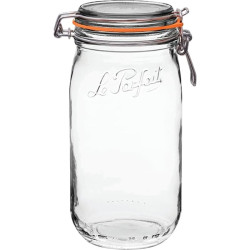 Bocal Super 3 L - Le Parfait - Diamètre 100 mm - Lot de 6 - 28.5cm