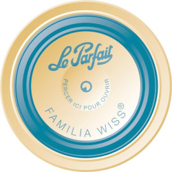 Capsule Familia Wiss - Le Parfait - Diamètre 82 mm - Coloris bleu - Lot de 12